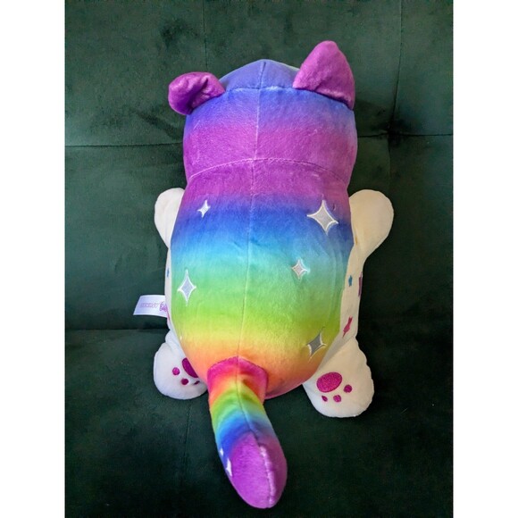 Aphmau MeeMeows Cat Pillow Plush Galaxy Rainbow Stars Large 11'' - Picture 5 of 6
